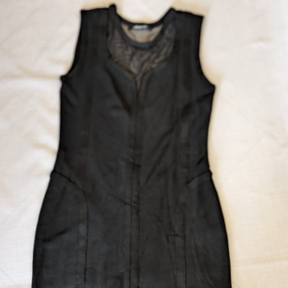 NWOT Olivaceous Black Bandage Dress Size L